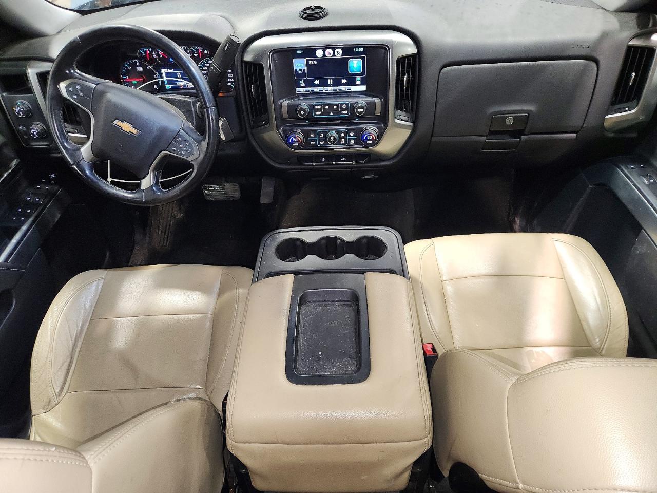 2015 Chevrolet Silverado K1500 Lt Blue vin: 1GCVKREC7FZ284819