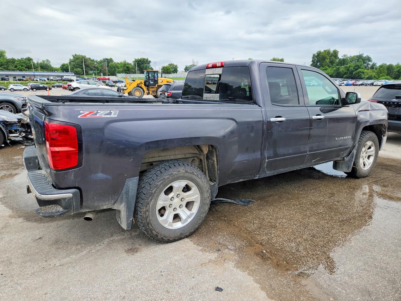 2015 Chevrolet Silverado K1500 Lt Black vin: 1GCVKREC7FZ314028