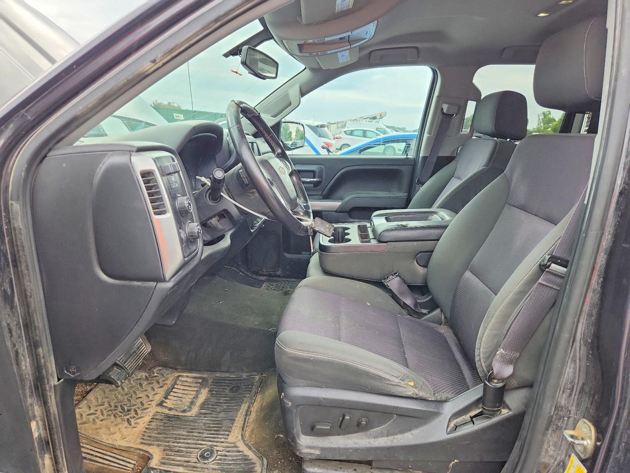 2015 Chevrolet Silverado K1500 Lt Black vin: 1GCVKREC7FZ314028