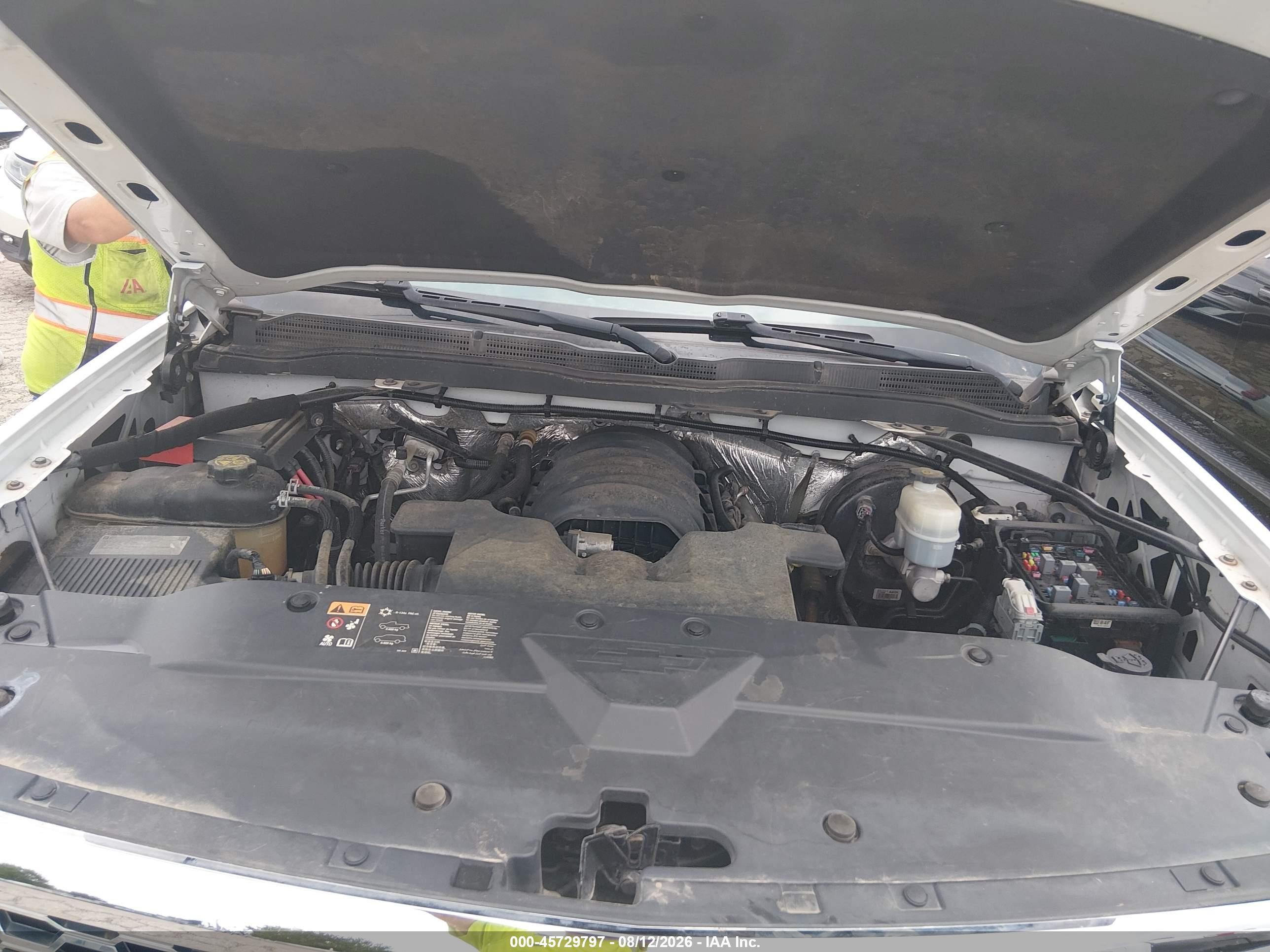 2015 Chevrolet Silverado 1500 Lt White vin: 1GCVKREC7FZ370261