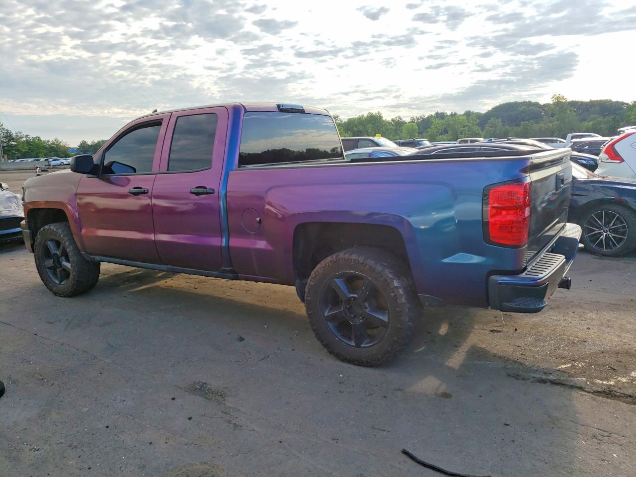 2015 Chevrolet Silverado K1500 Lt Purple vin: 1GCVKREC7FZ433858