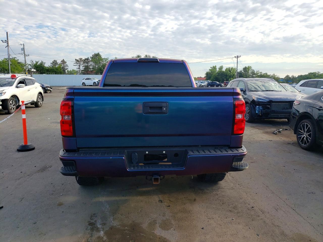 2015 Chevrolet Silverado K1500 Lt Purple vin: 1GCVKREC7FZ433858