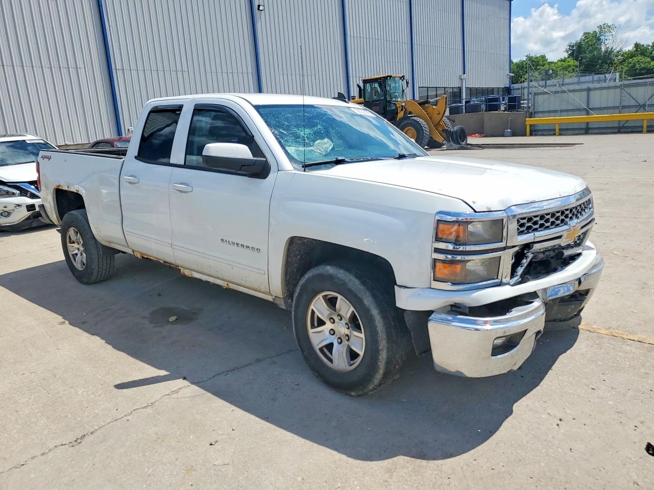 2015 Chevrolet Silverado K1500 Lt White vin: 1GCVKREC7FZ434590