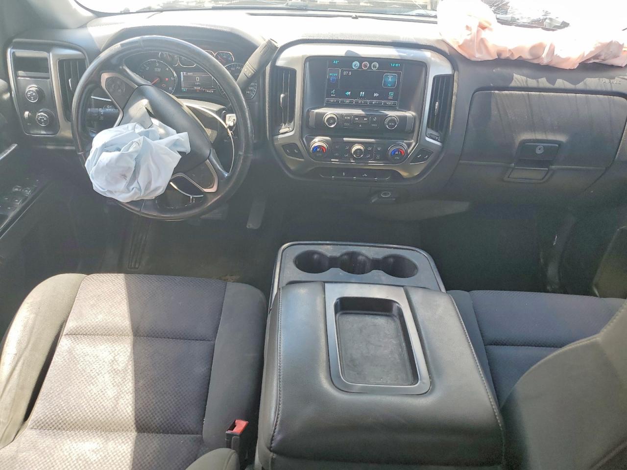 2015 Chevrolet Silverado K1500 Lt White vin: 1GCVKREC7FZ434590