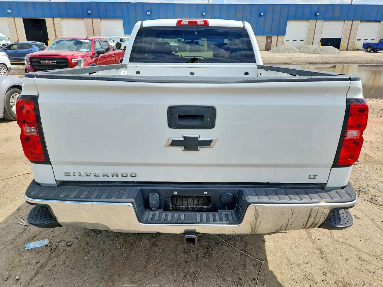 2015 Chevrolet Silverado K1500 Lt White vin: 1GCVKREC7FZ446559