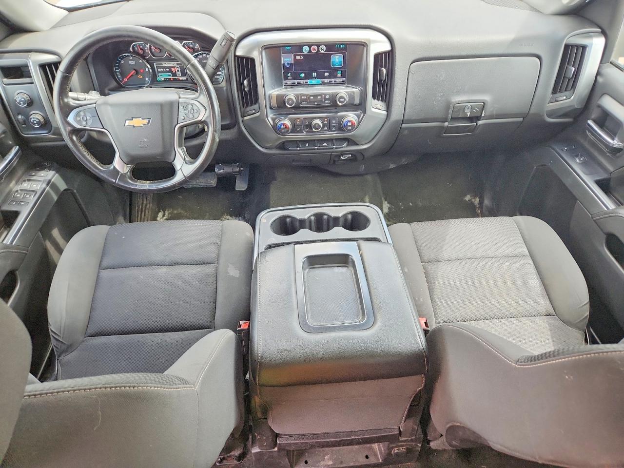 2015 Chevrolet Silverado K1500 Lt White vin: 1GCVKREC7FZ446559