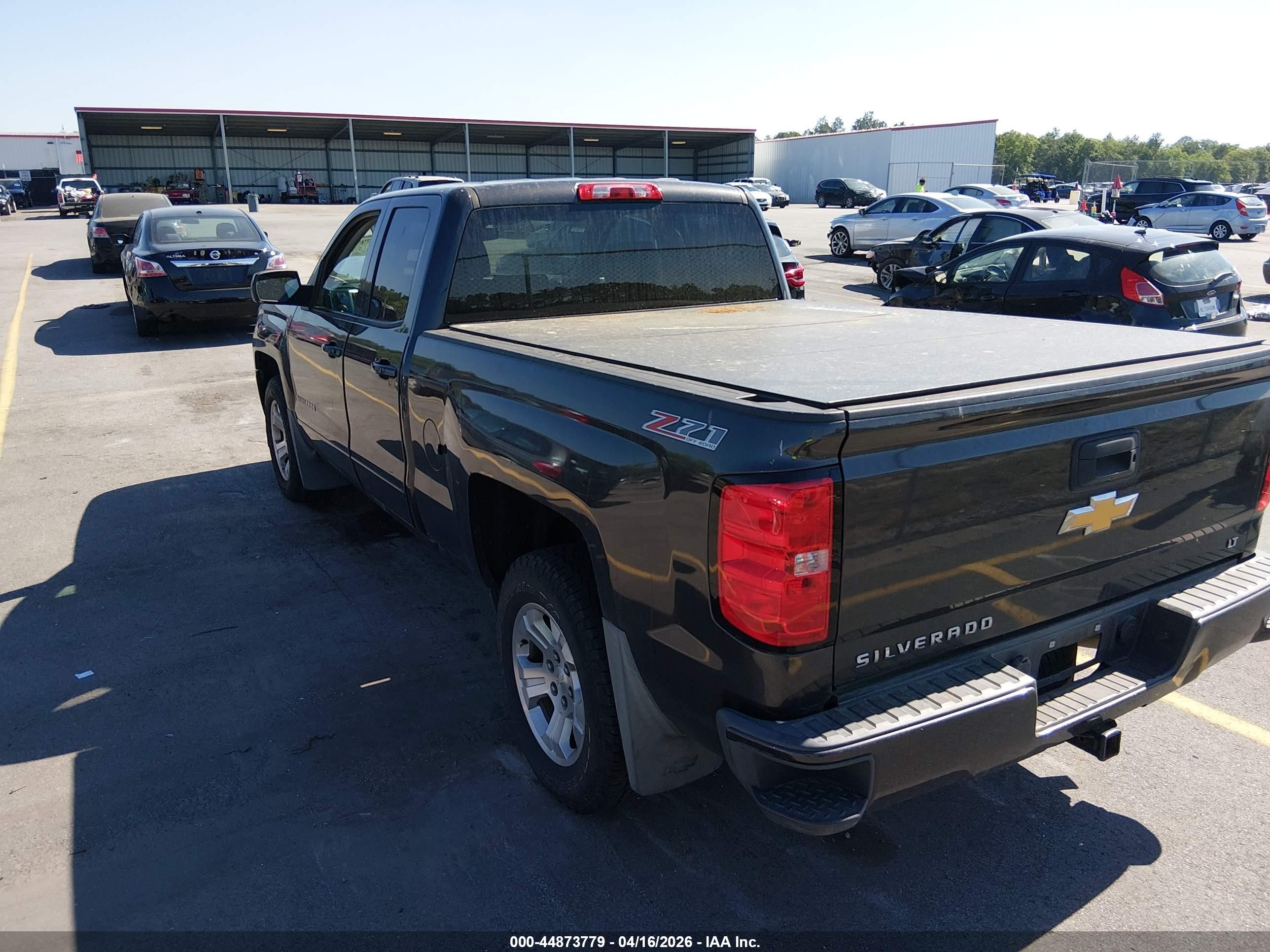 2016 Chevrolet Silverado 1500 2lt Gray vin: 1GCVKREC7GZ233502