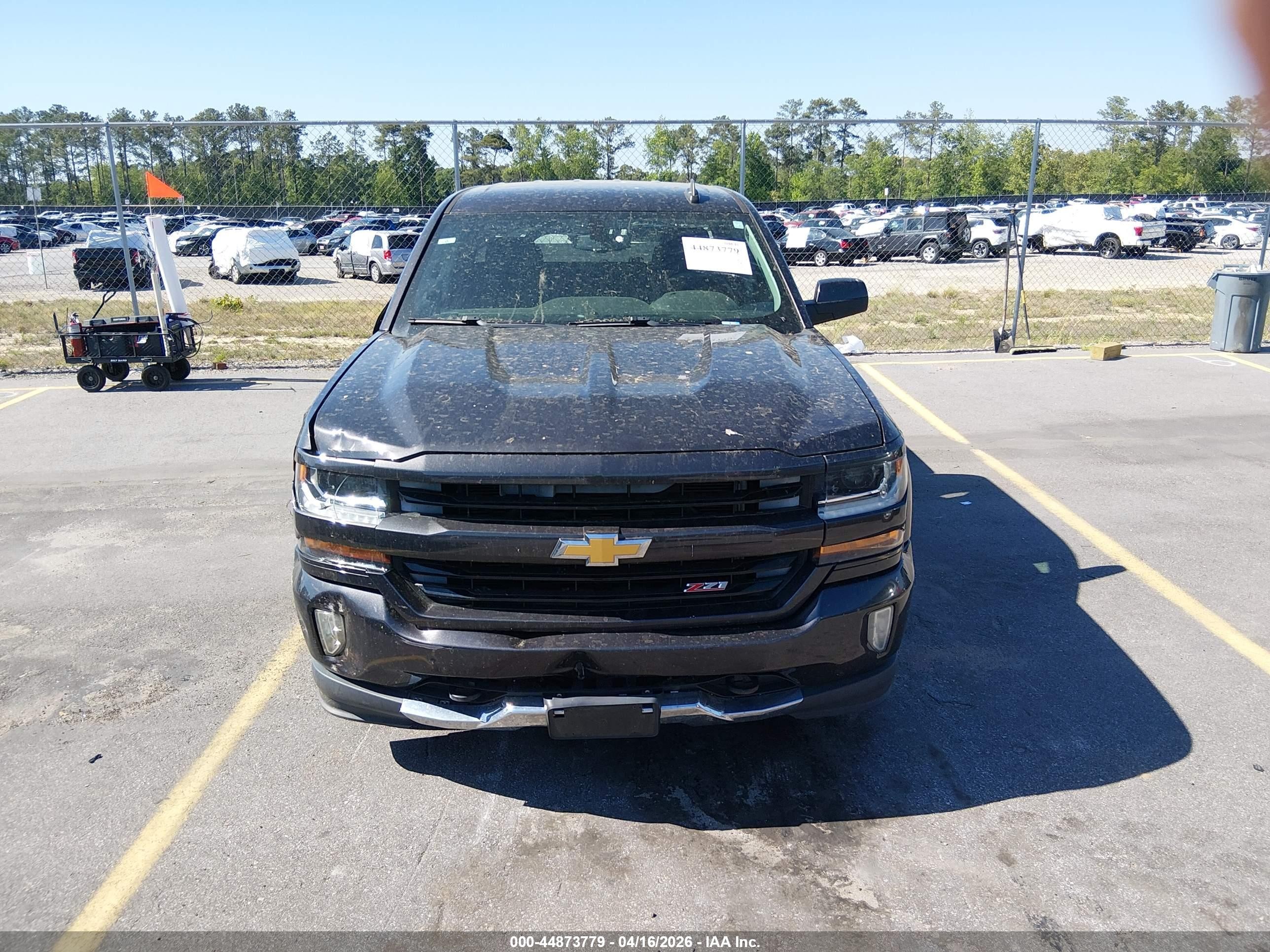 2016 Chevrolet Silverado 1500 2lt Gray vin: 1GCVKREC7GZ233502