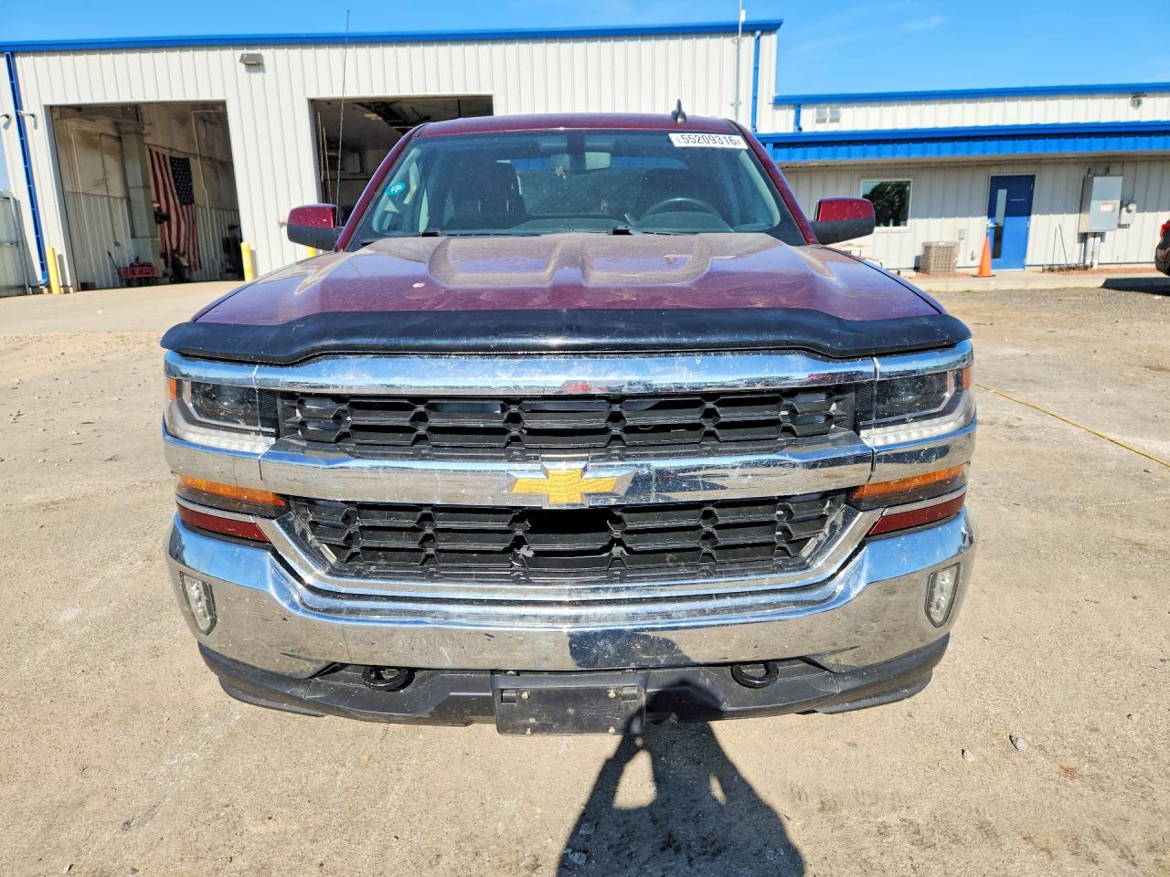 2016 Chevrolet Silverado K1500 Lt Maroon vin: 1GCVKREC7GZ382184