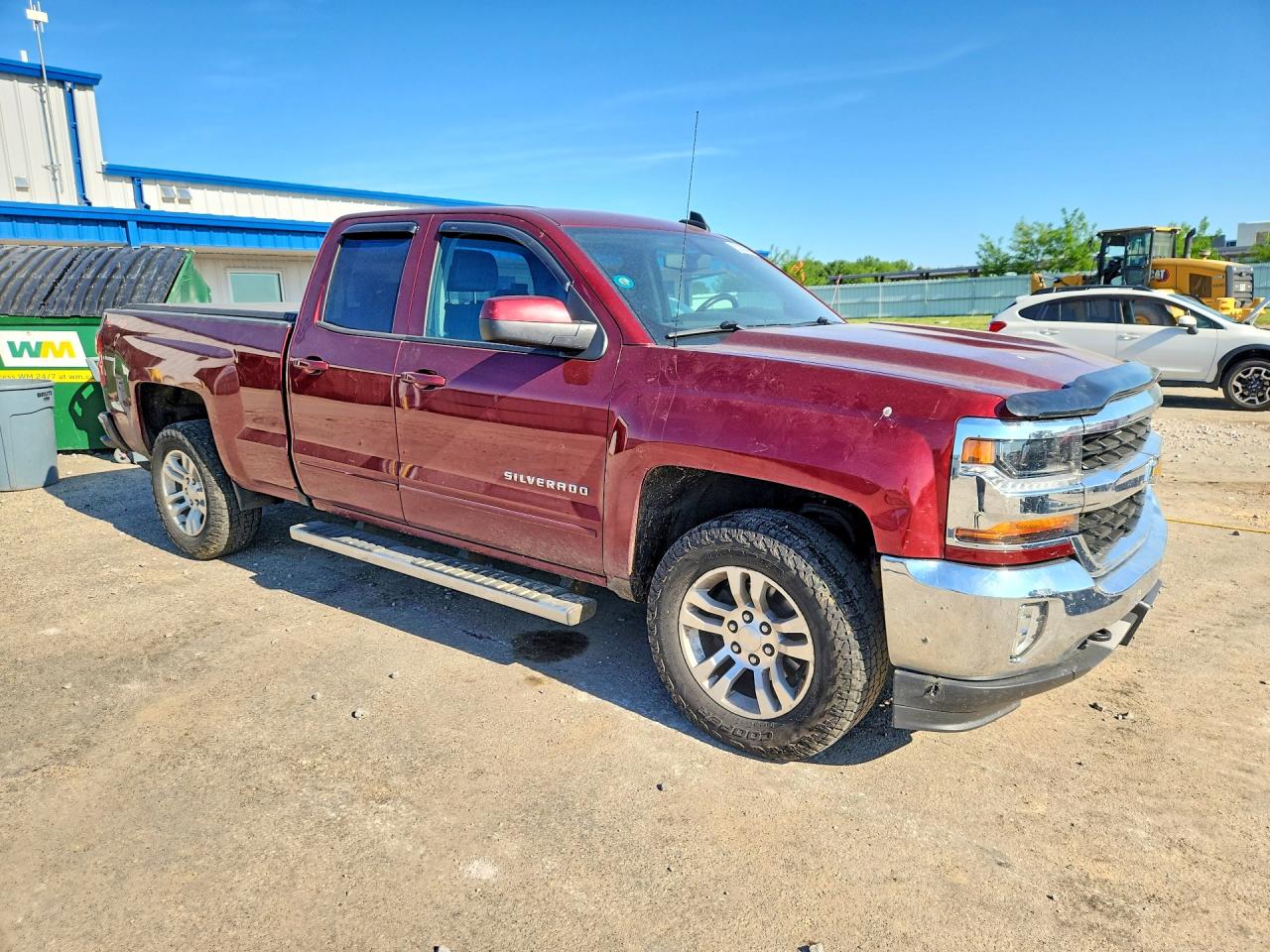 2016 Chevrolet Silverado K1500 Lt Maroon vin: 1GCVKREC7GZ382184