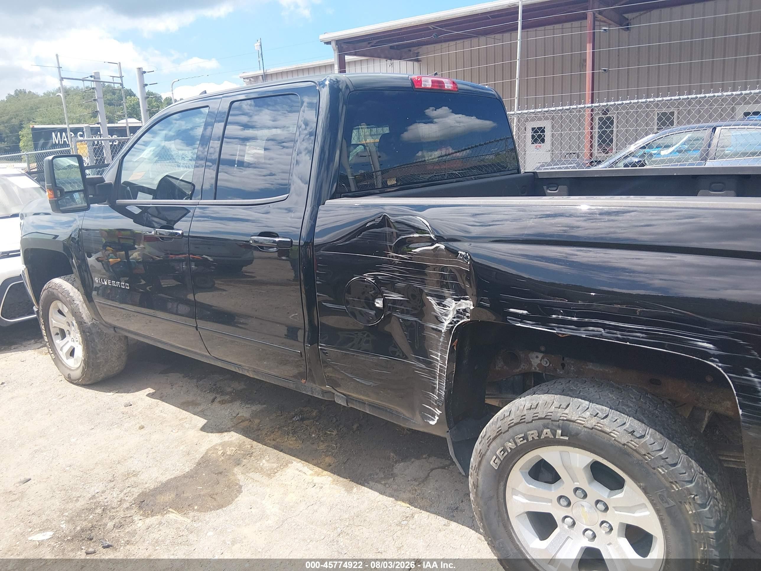 2017 Chevrolet Silverado 1500 Lt Black vin: 1GCVKREC7HZ315876
