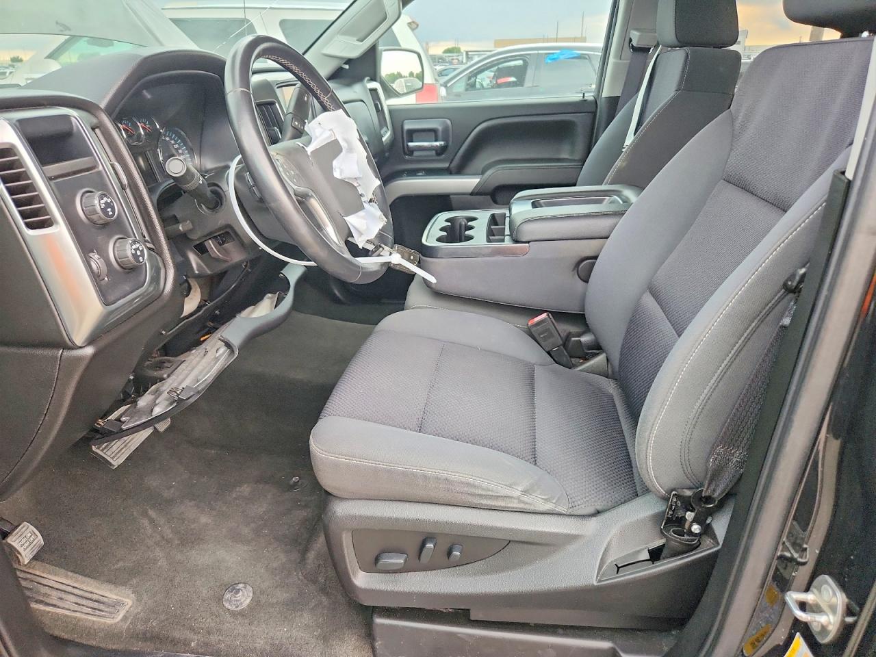2018 Chevrolet Silverado K1500 Lt Black vin: 1GCVKREC7JZ361293