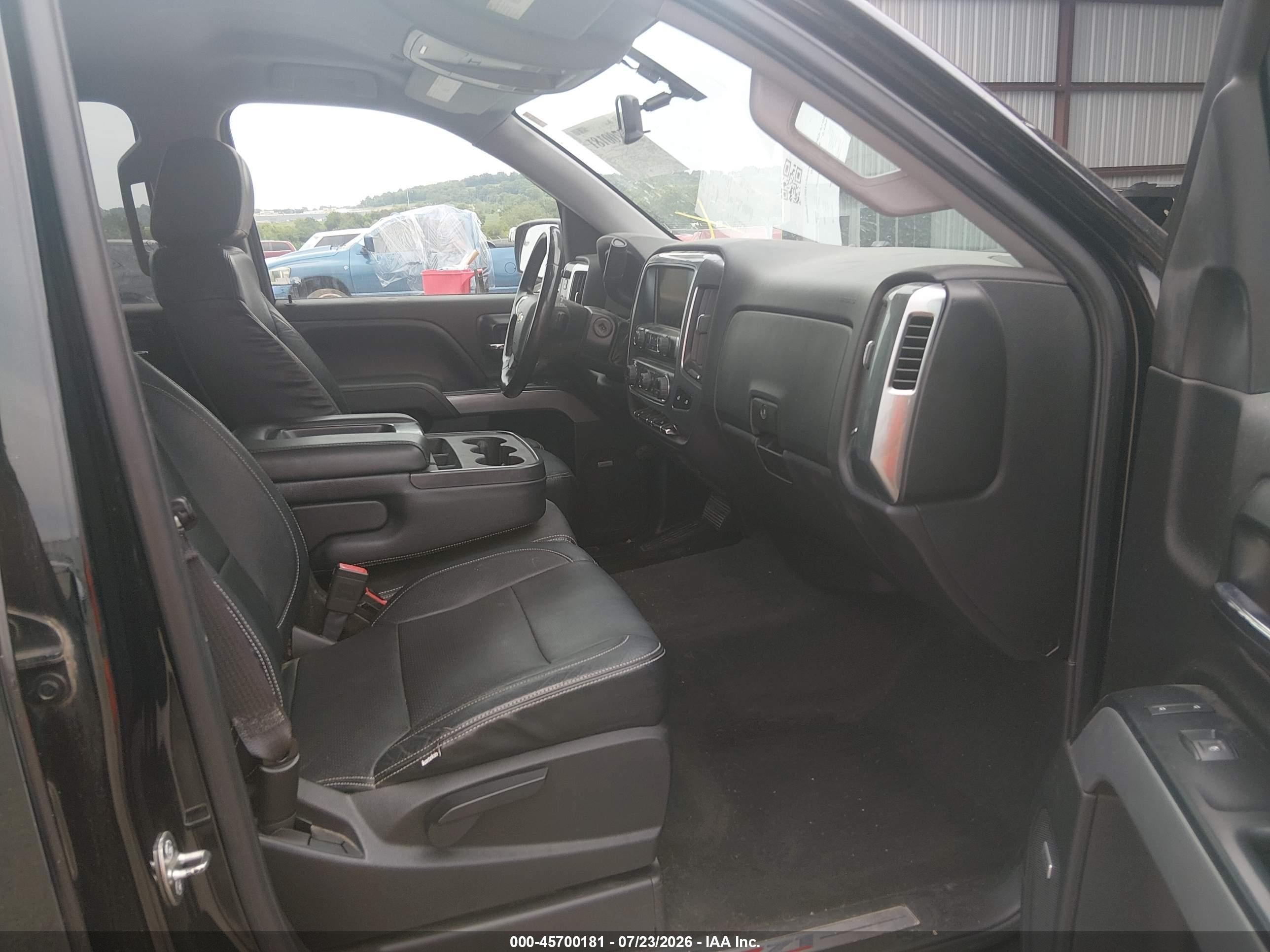 2014 Chevrolet Silverado 1500 Lt Black vin: 1GCVKREC8EZ105881