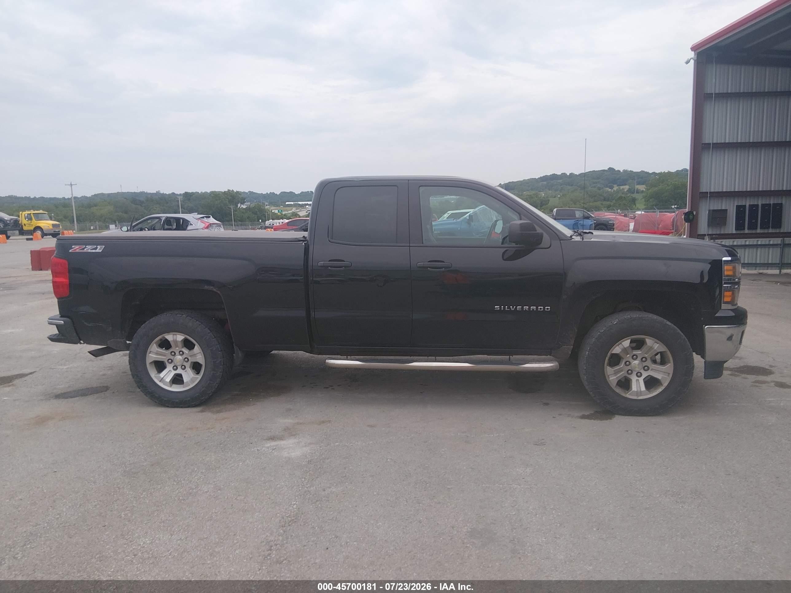 2014 Chevrolet Silverado 1500 Lt Black vin: 1GCVKREC8EZ105881