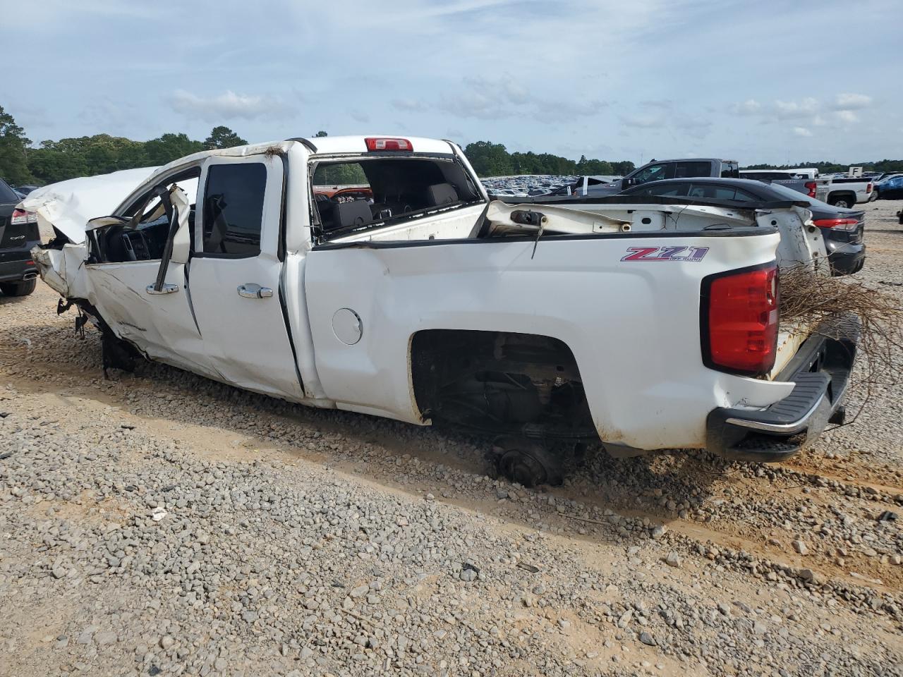 2014 Chevrolet Silverado K1500 Lt White vin: 1GCVKREC8EZ106058