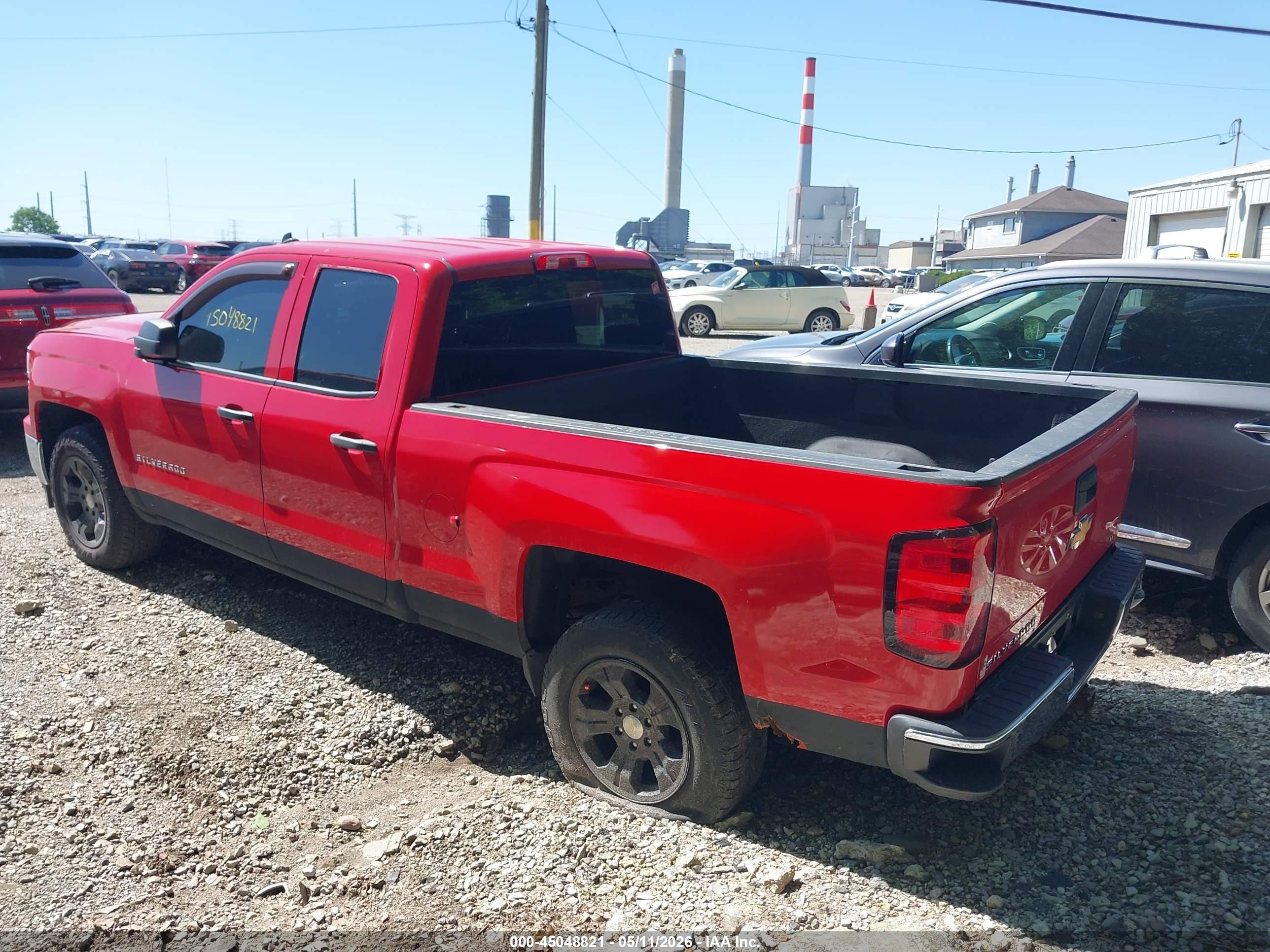 2014 Chevrolet Silverado 1500 2lt Красный vin: 1GCVKREC8EZ107419