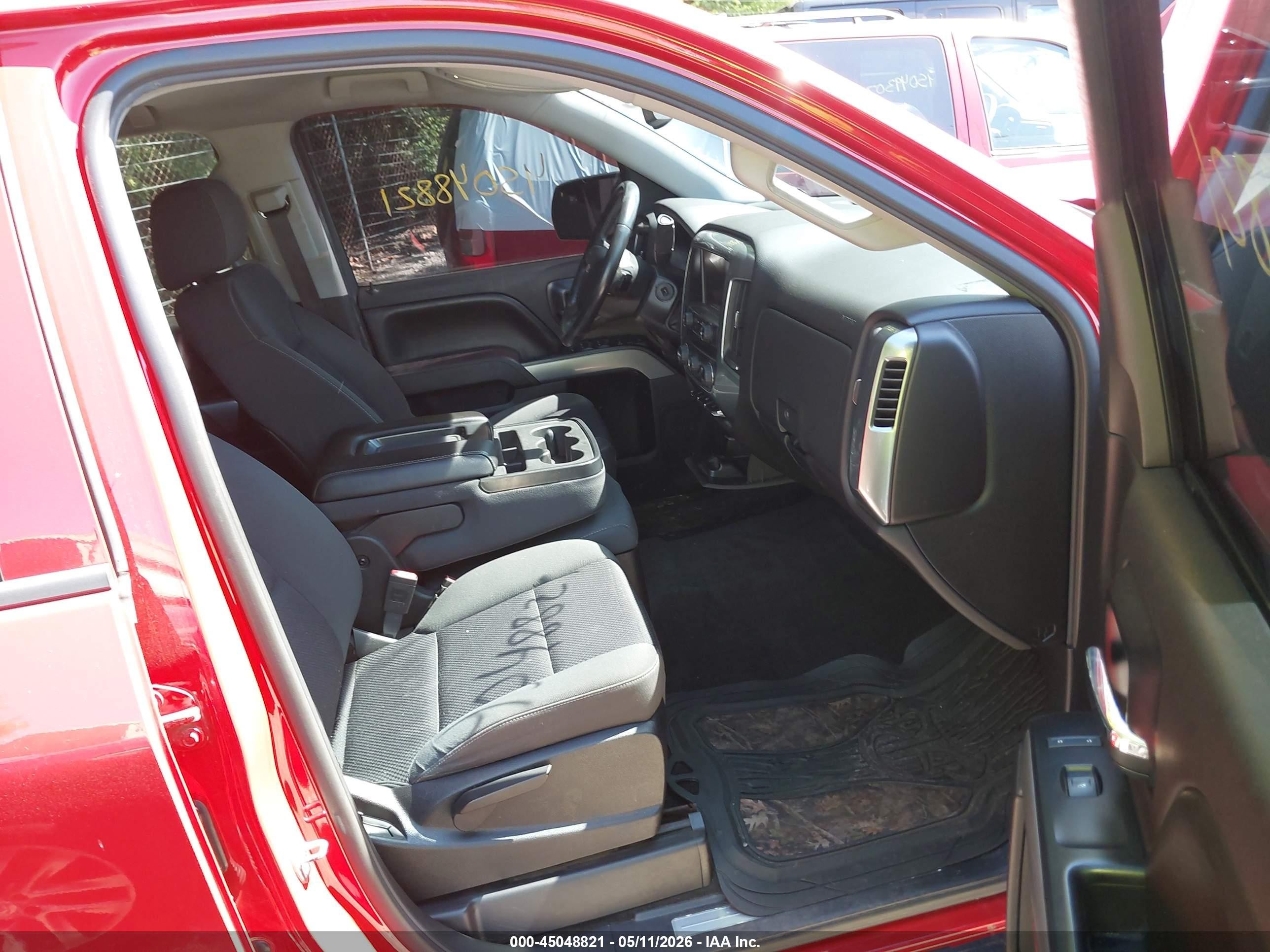 2014 Chevrolet Silverado 1500 2lt Красный vin: 1GCVKREC8EZ107419