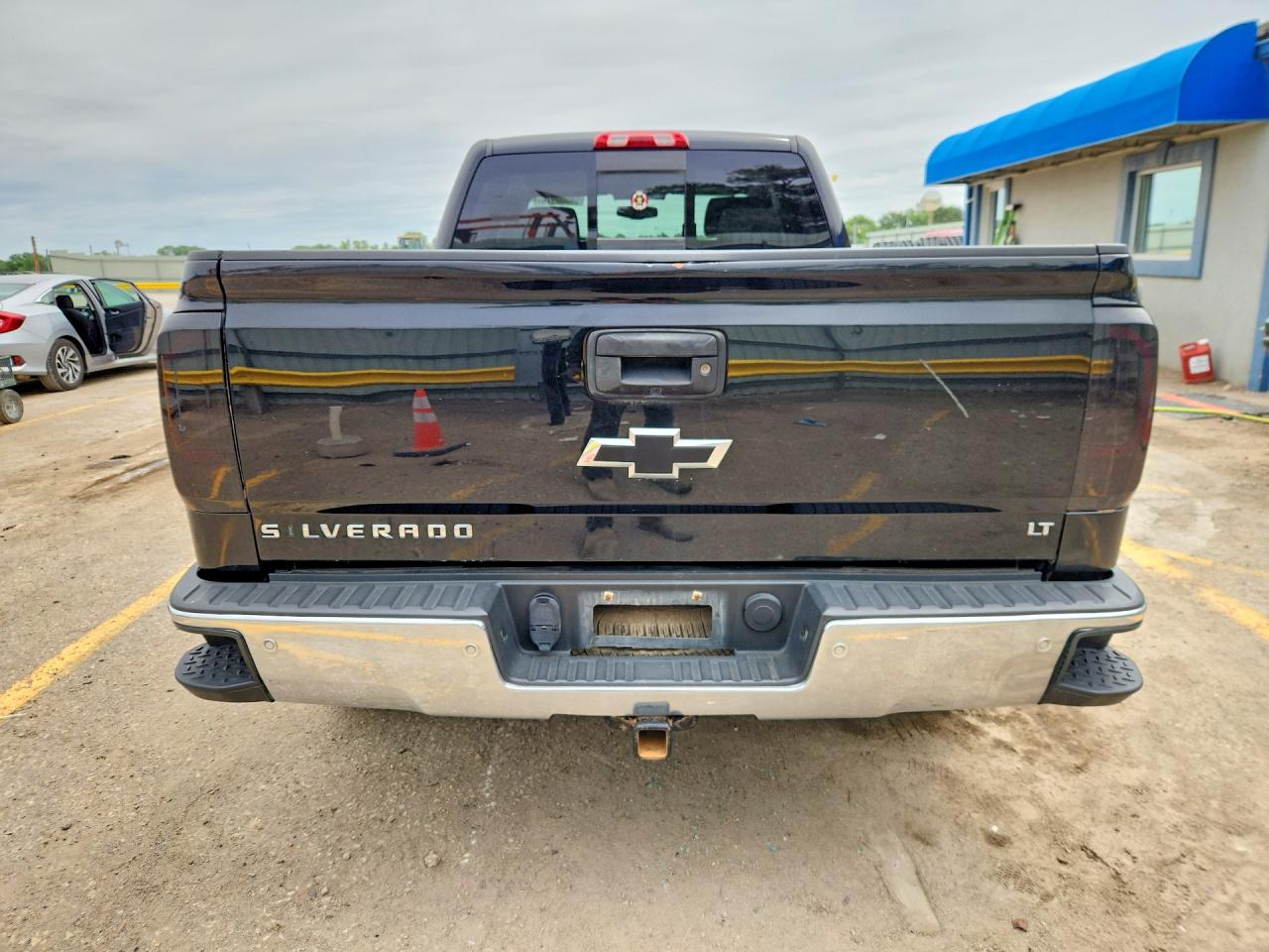 2014 Chevrolet Silverado K1500 Lt Black vin: 1GCVKREC8EZ111079