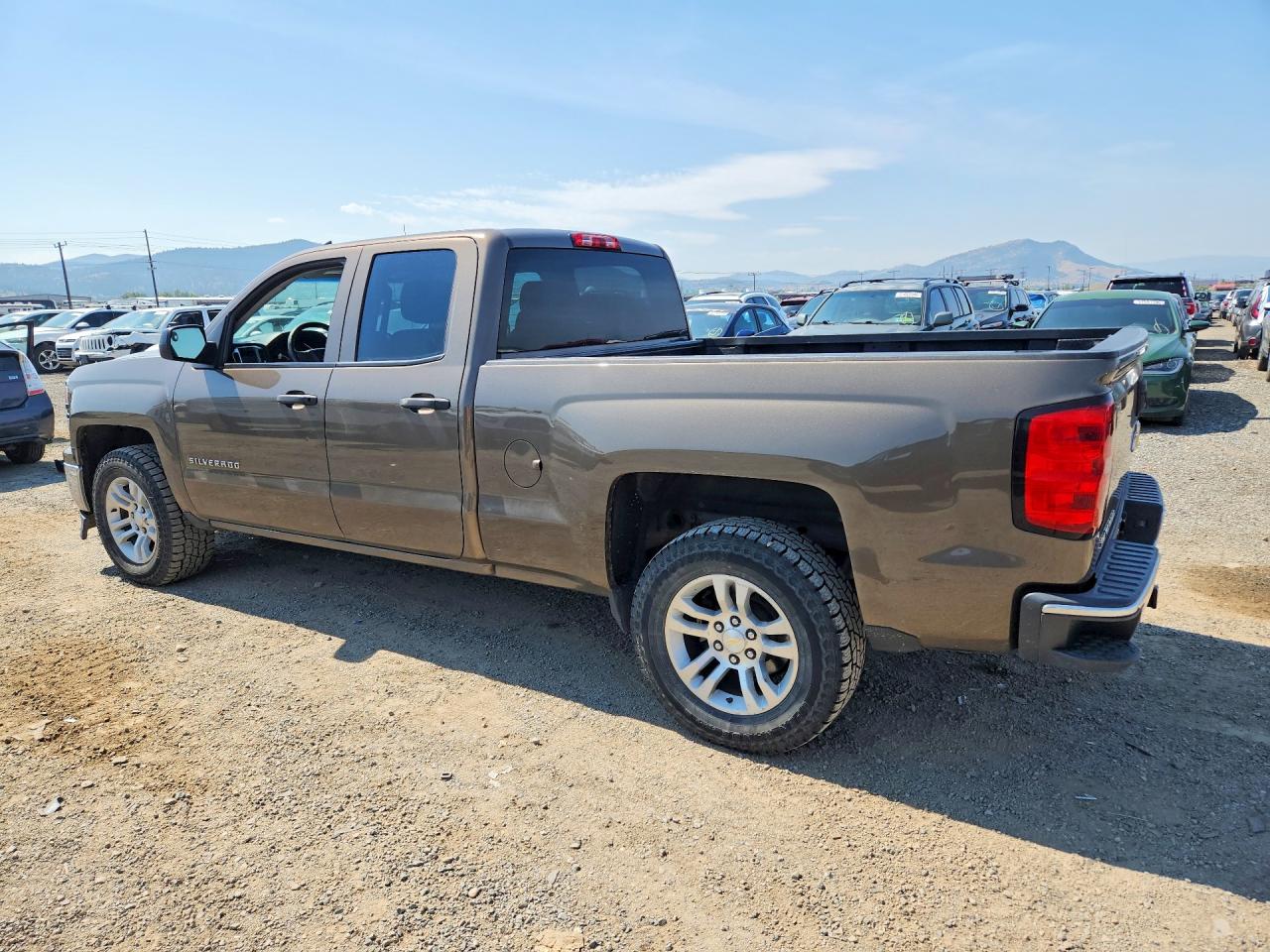 2014 Chevrolet Silverado K1500 Lt Brown vin: 1GCVKREC8EZ128478