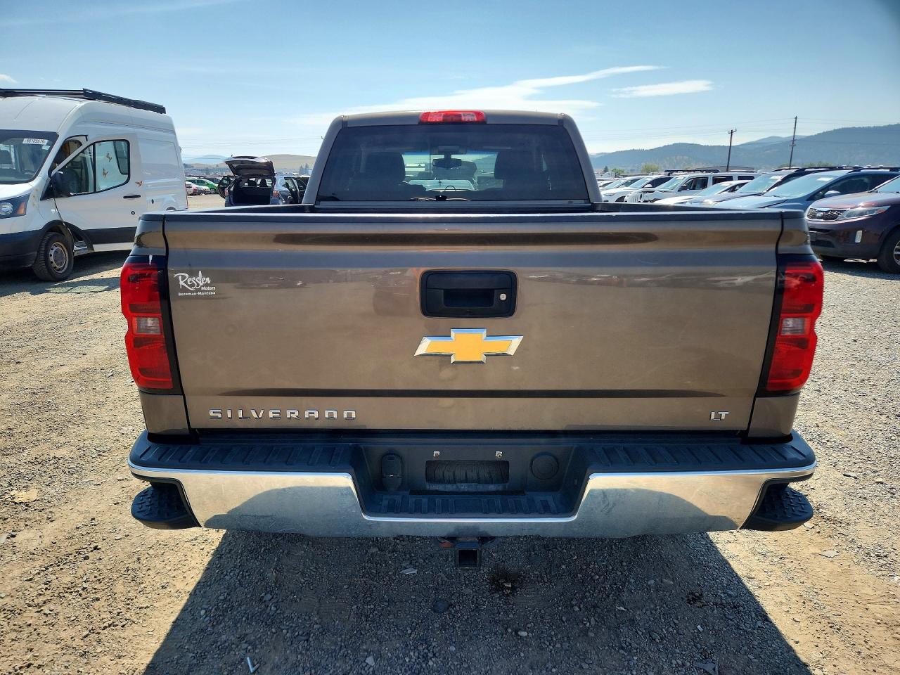 2014 Chevrolet Silverado K1500 Lt Brown vin: 1GCVKREC8EZ128478