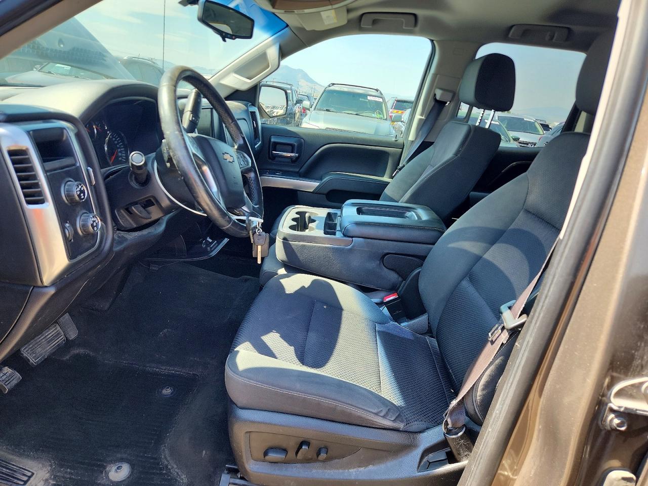 2014 Chevrolet Silverado K1500 Lt Brown vin: 1GCVKREC8EZ128478