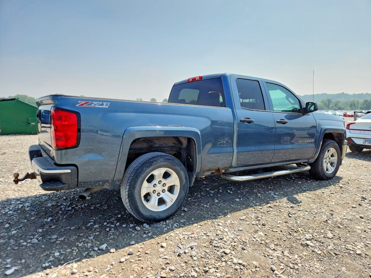 2014 Chevrolet Silverado K1500 Lt Blue vin: 1GCVKREC8EZ166664