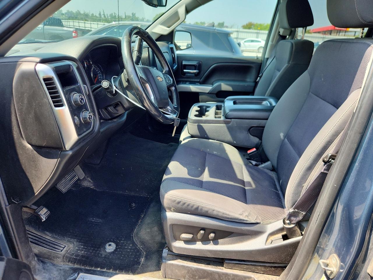 2014 Chevrolet Silverado K1500 Lt Blue vin: 1GCVKREC8EZ166664