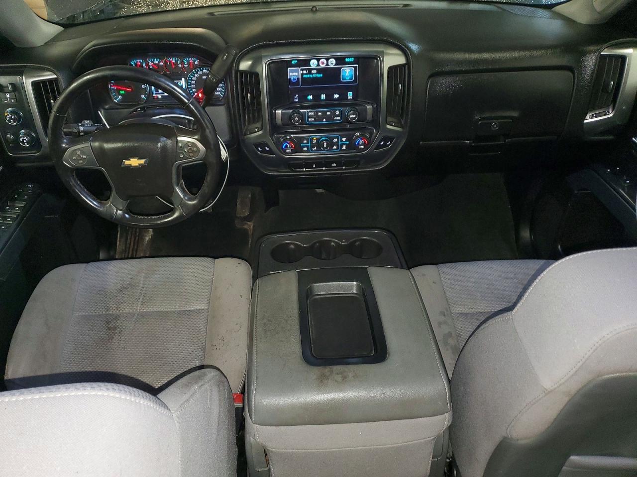 2014 Chevrolet Silverado K1500 Lt Gray vin: 1GCVKREC8EZ224546