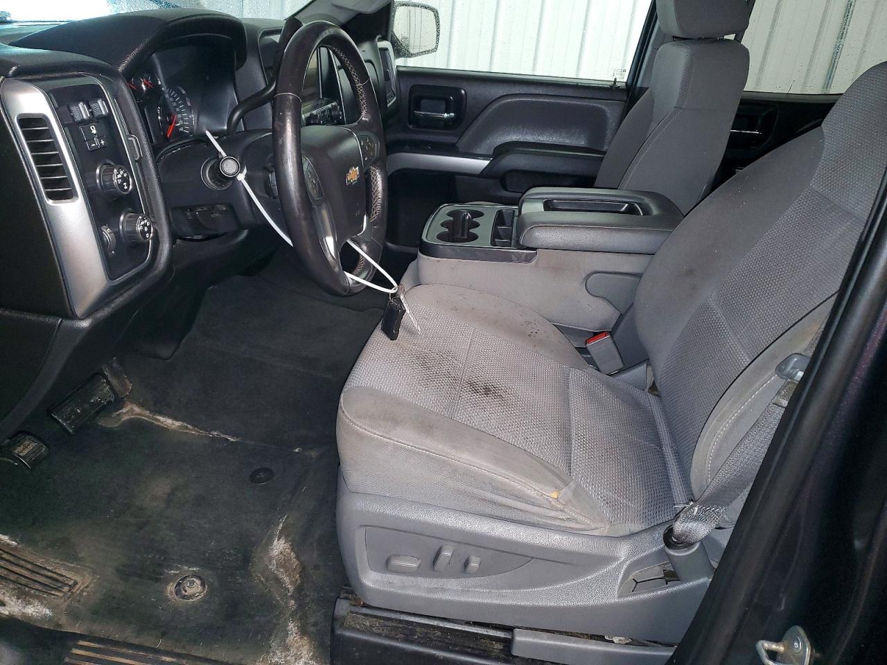 2014 Chevrolet Silverado K1500 Lt Gray vin: 1GCVKREC8EZ224546