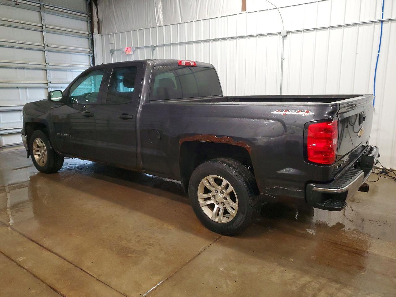 2014 Chevrolet Silverado K1500 Lt Gray vin: 1GCVKREC8EZ224546