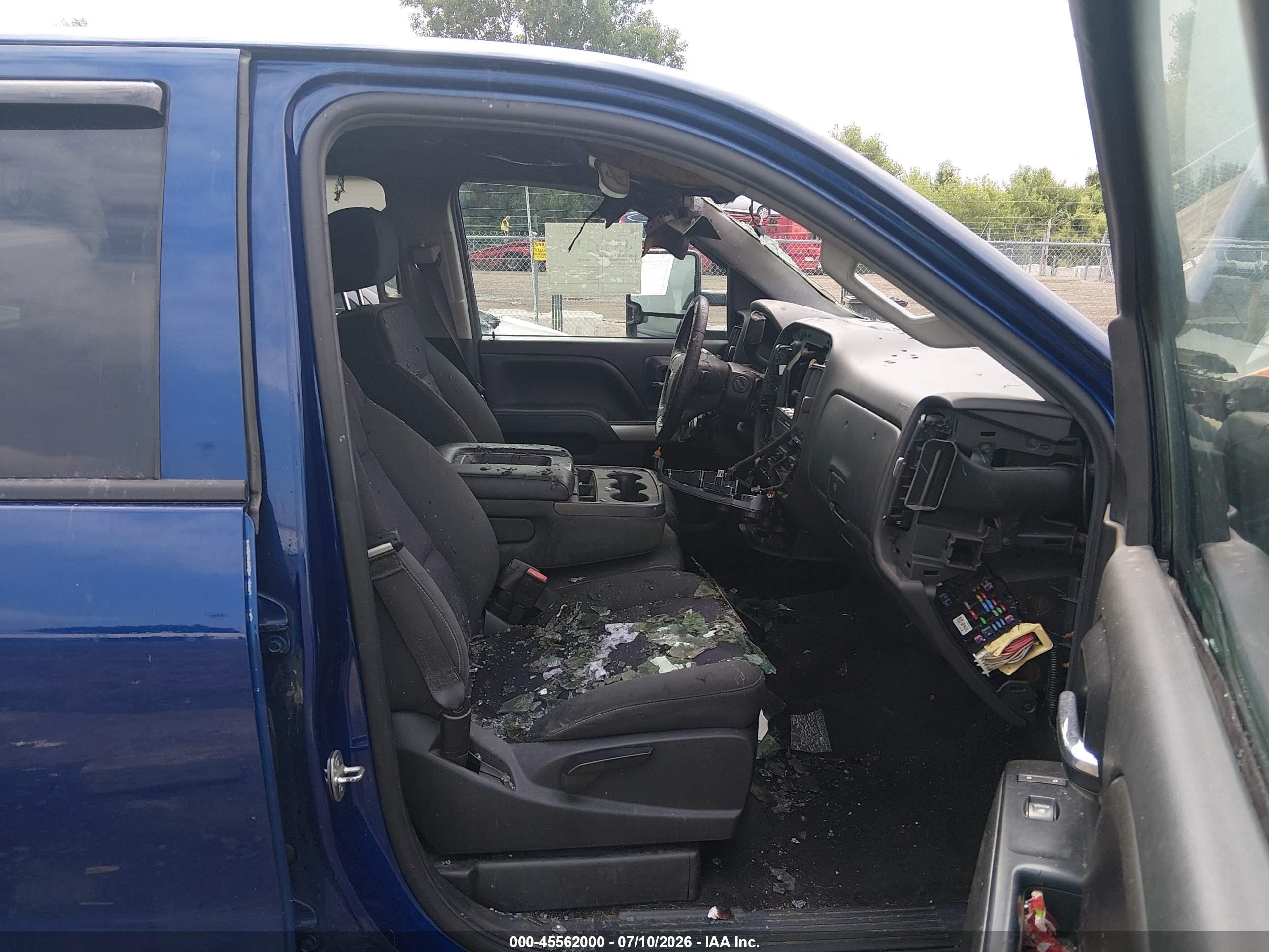 2014 Chevrolet Silverado 1500 Lt Blue vin: 1GCVKREC8EZ236664