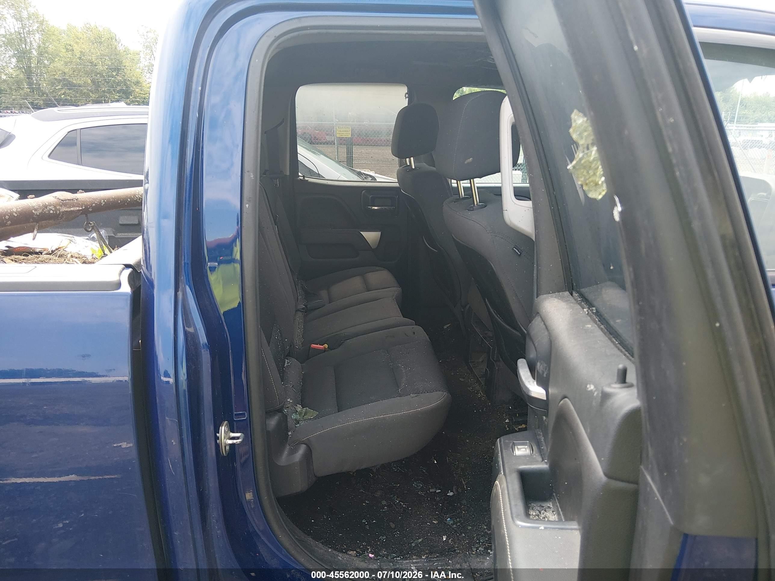 2014 Chevrolet Silverado 1500 Lt Blue vin: 1GCVKREC8EZ236664