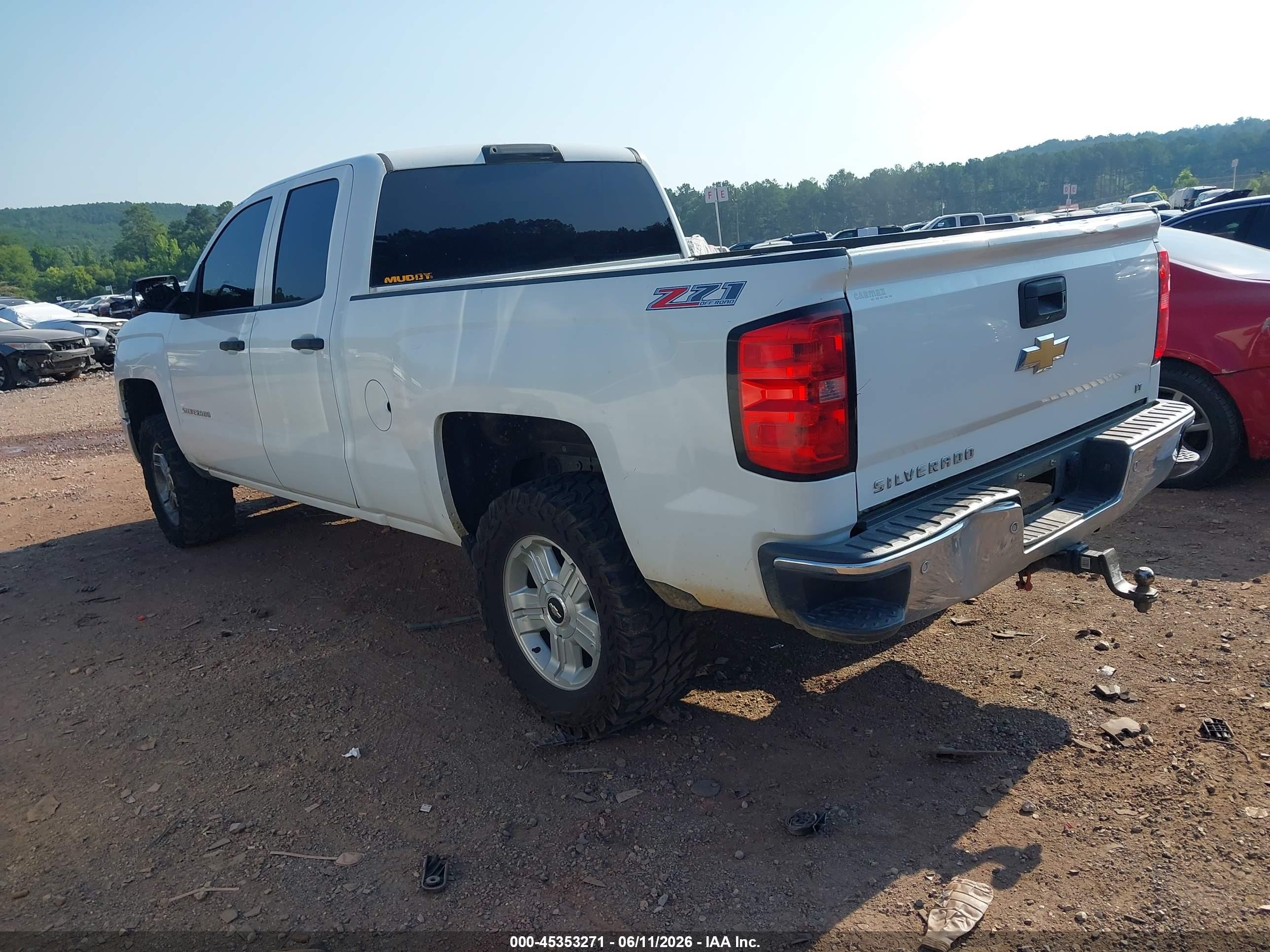 2014 Chevrolet Silverado 1500 Lt Белый vin: 1GCVKREC8EZ264514