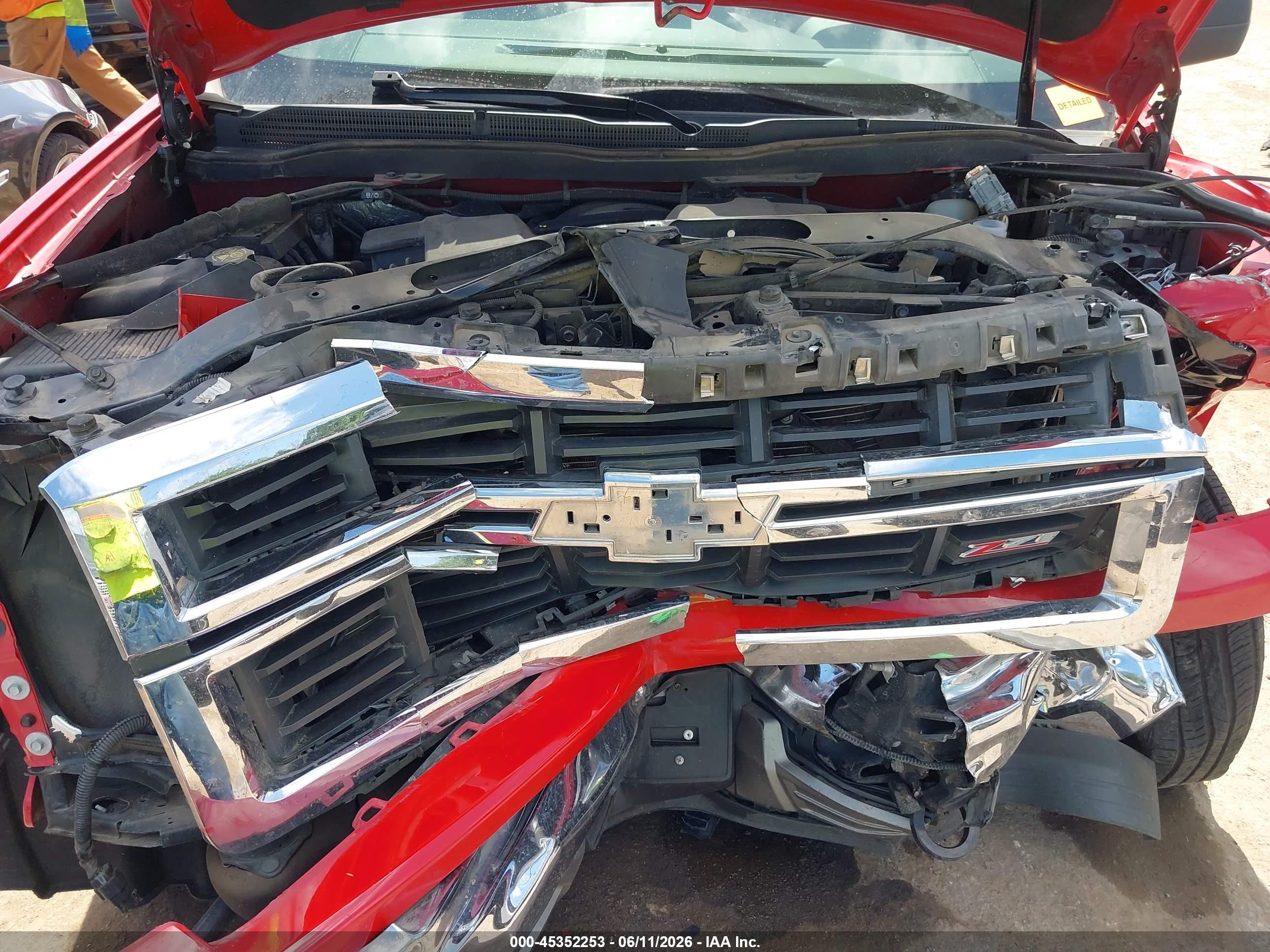 2014 Chevrolet Silverado 1500 Lt Red vin: 1GCVKREC8EZ266327