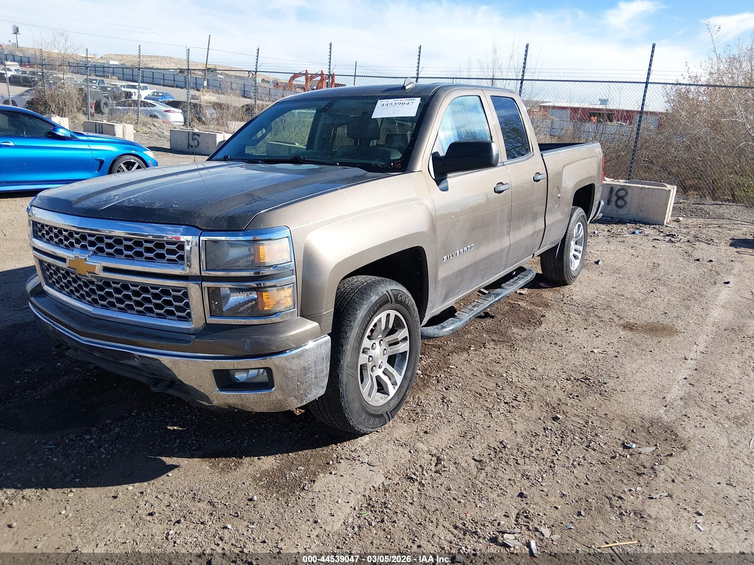 2014 Chevrolet Silverado 1500 1lt Gold vin: 1GCVKREC8EZ278266