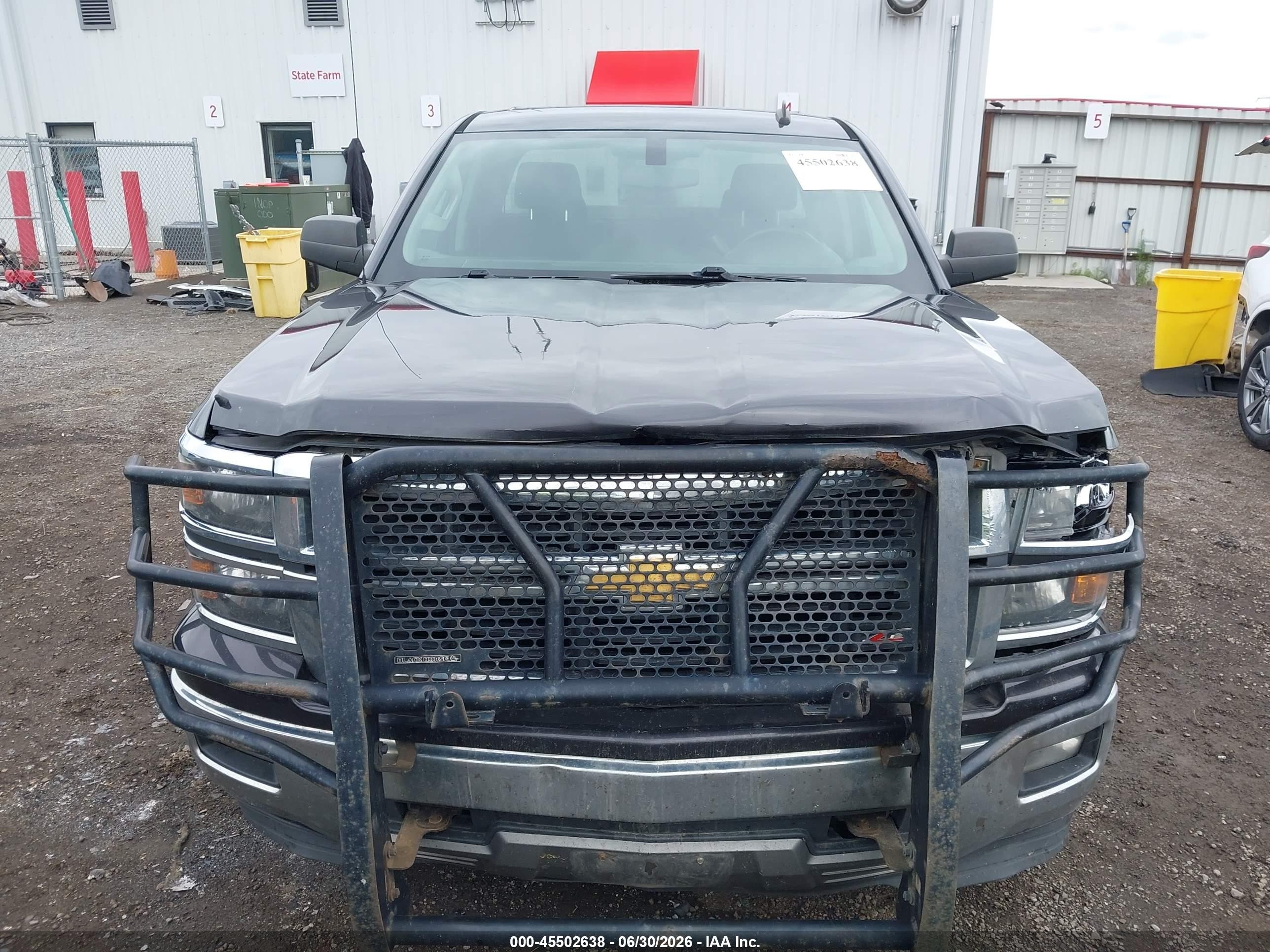 2014 Chevrolet Silverado 1500 Lt Gray vin: 1GCVKREC8EZ352690