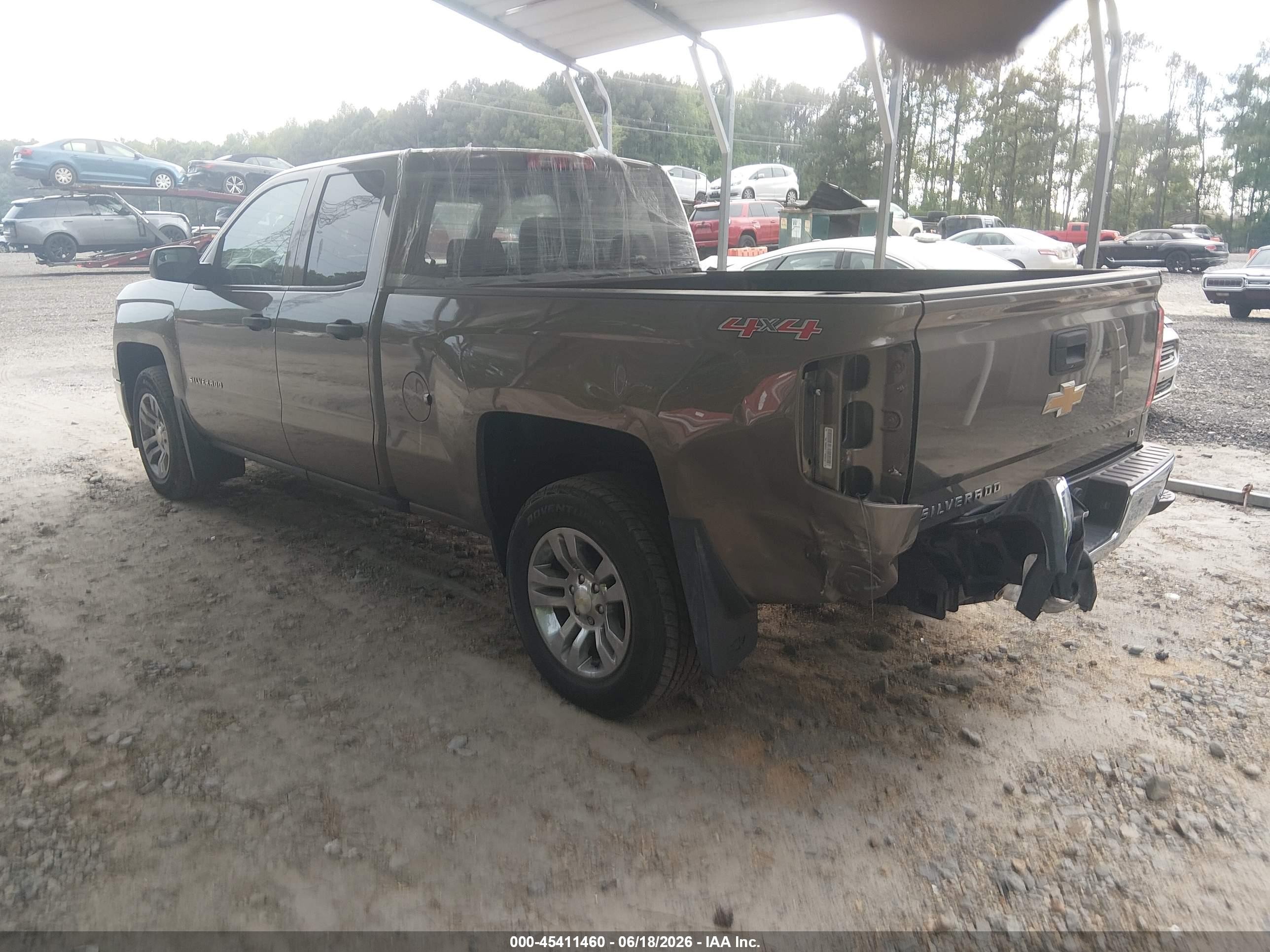 2014 Chevrolet Silverado 1500 Lt Brown vin: 1GCVKREC8EZ396883