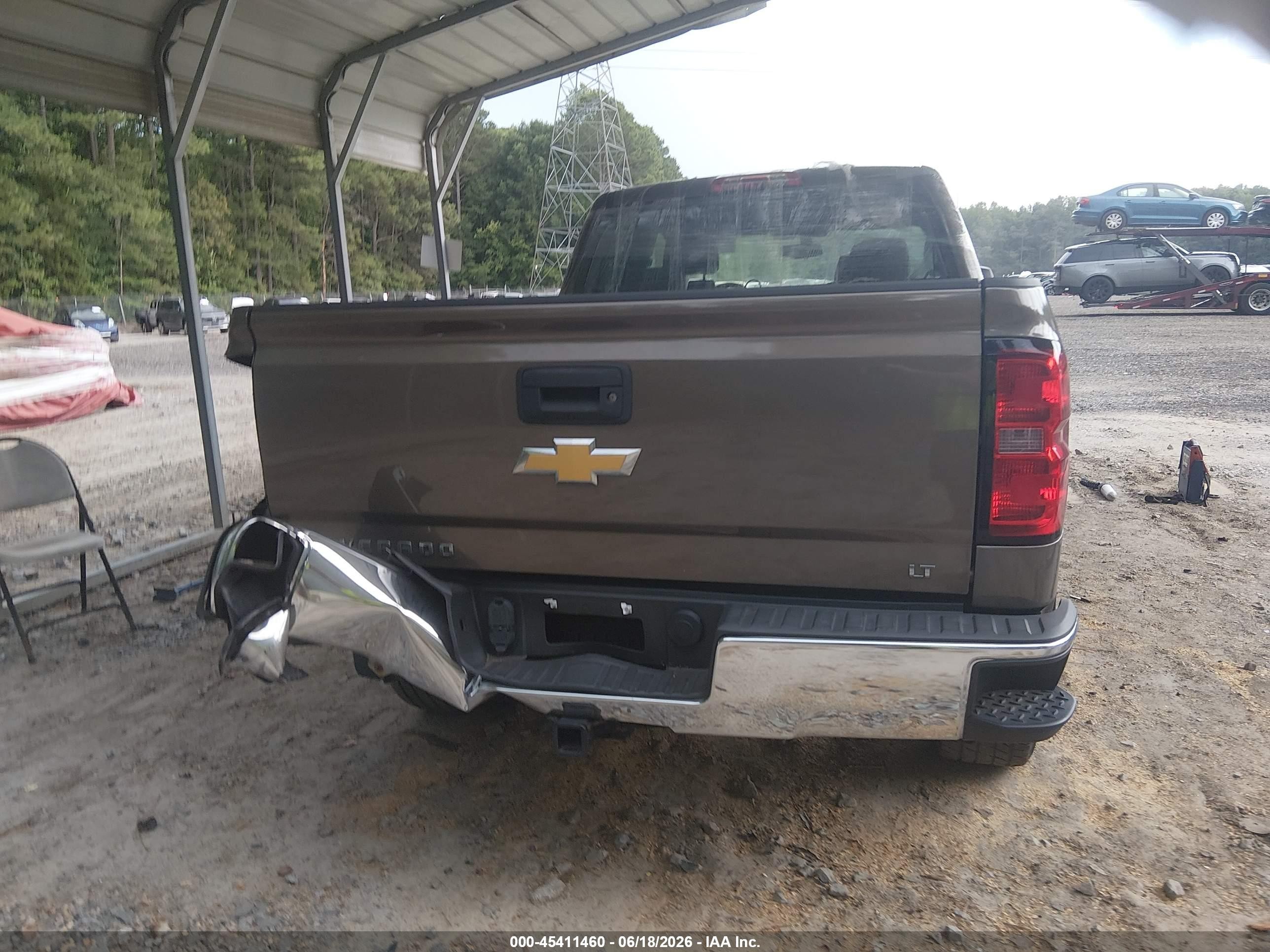 2014 Chevrolet Silverado 1500 Lt Brown vin: 1GCVKREC8EZ396883