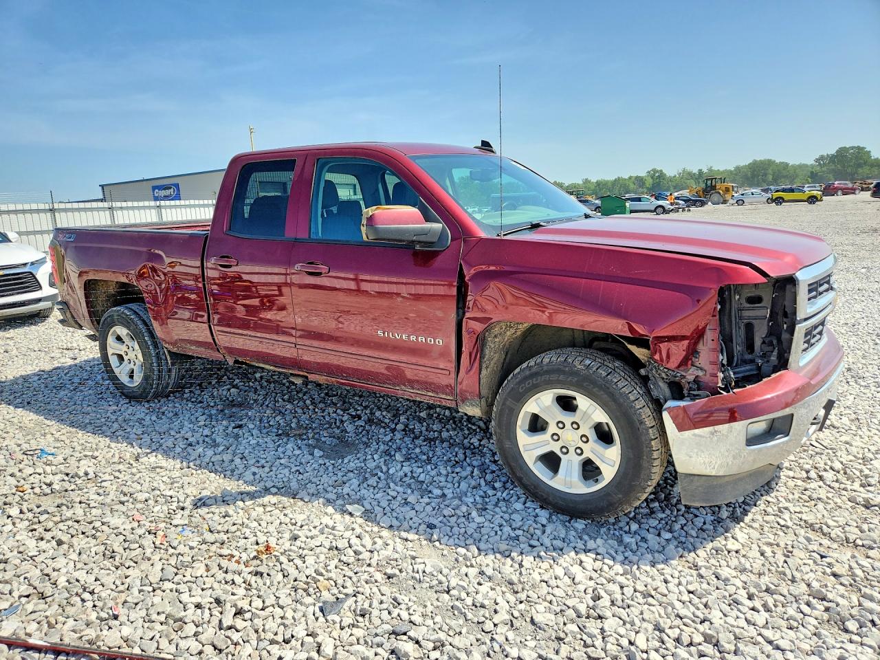 2015 Chevrolet Silverado 1500 Maroon vin: 1GCVKREC8FZ173499