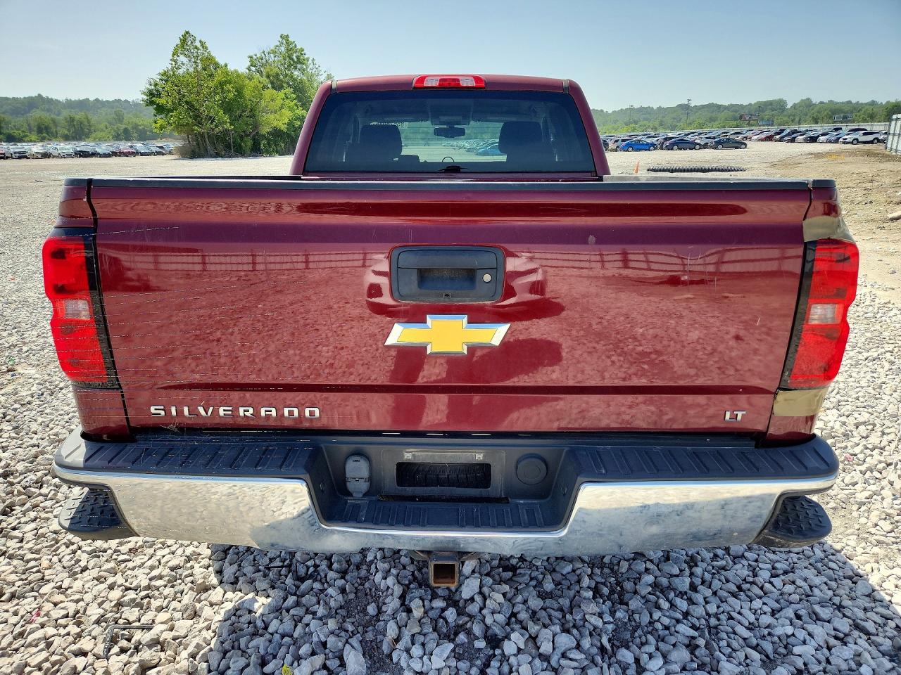 2015 Chevrolet Silverado 1500 Maroon vin: 1GCVKREC8FZ173499