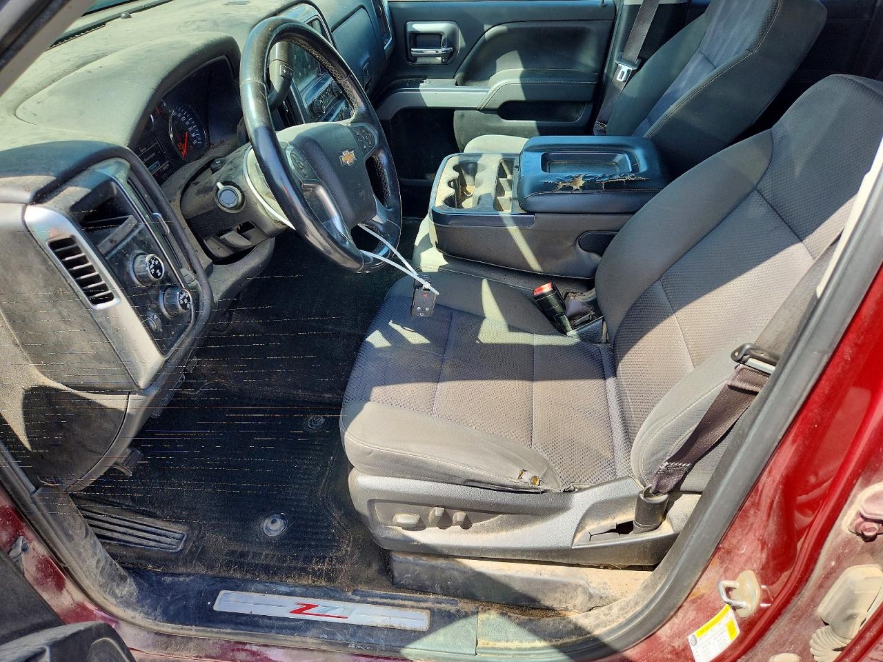 2015 Chevrolet Silverado 1500 Maroon vin: 1GCVKREC8FZ173499