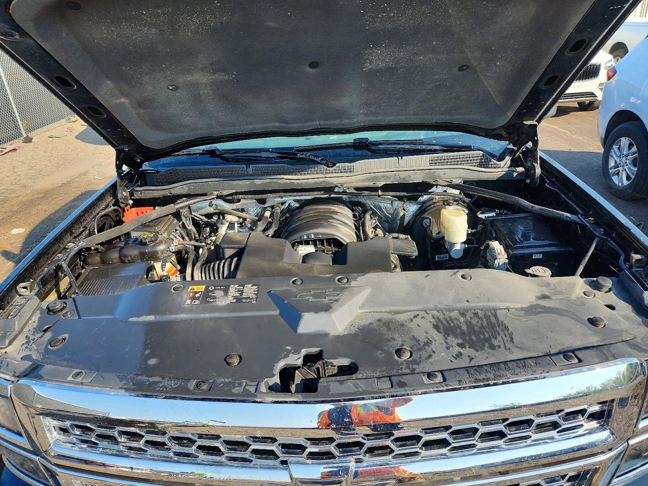 2015 Chevrolet Silverado K1500 Lt Black vin: 1GCVKREC8FZ271500