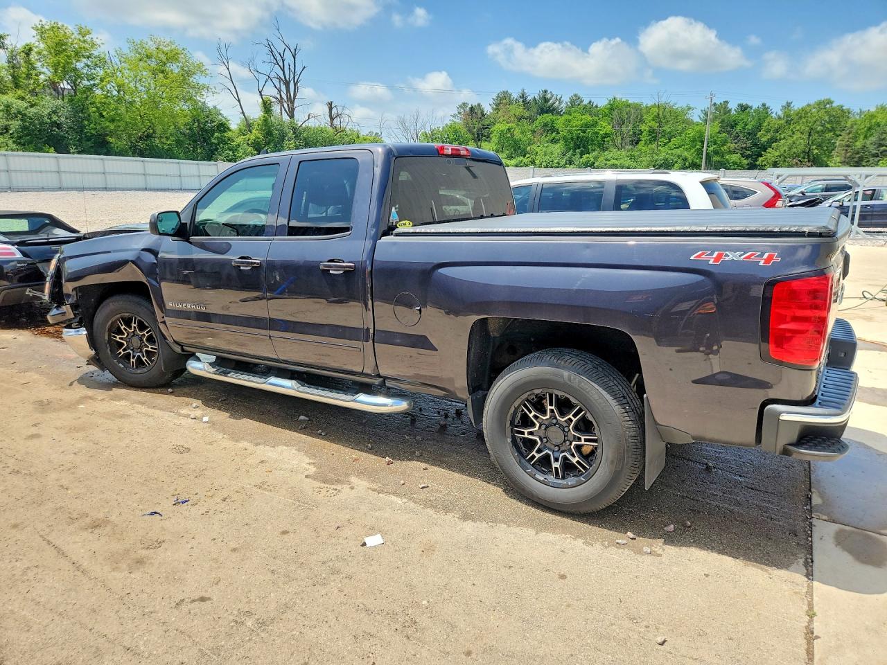 2015 Chevrolet Silverado K1500 Lt Gray vin: 1GCVKREC8FZ325748