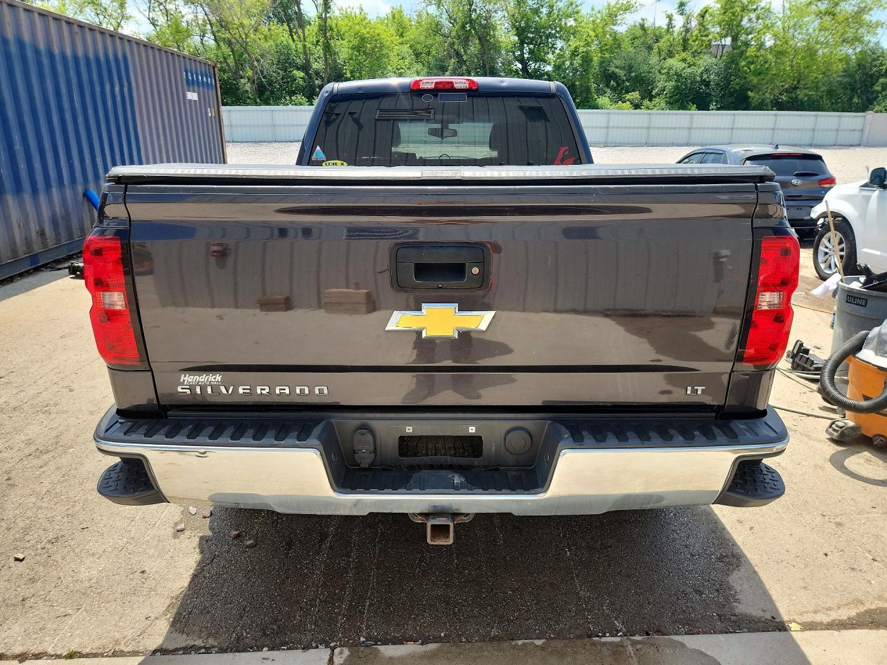 2015 Chevrolet Silverado K1500 Lt Gray vin: 1GCVKREC8FZ325748