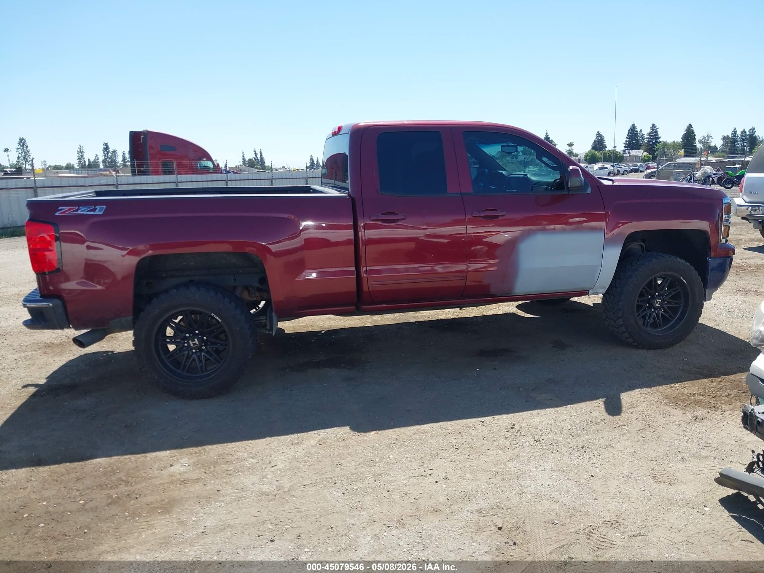2015 Chevrolet Silverado 1500 2lt Темно-бордовый vin: 1GCVKREC8FZ330075