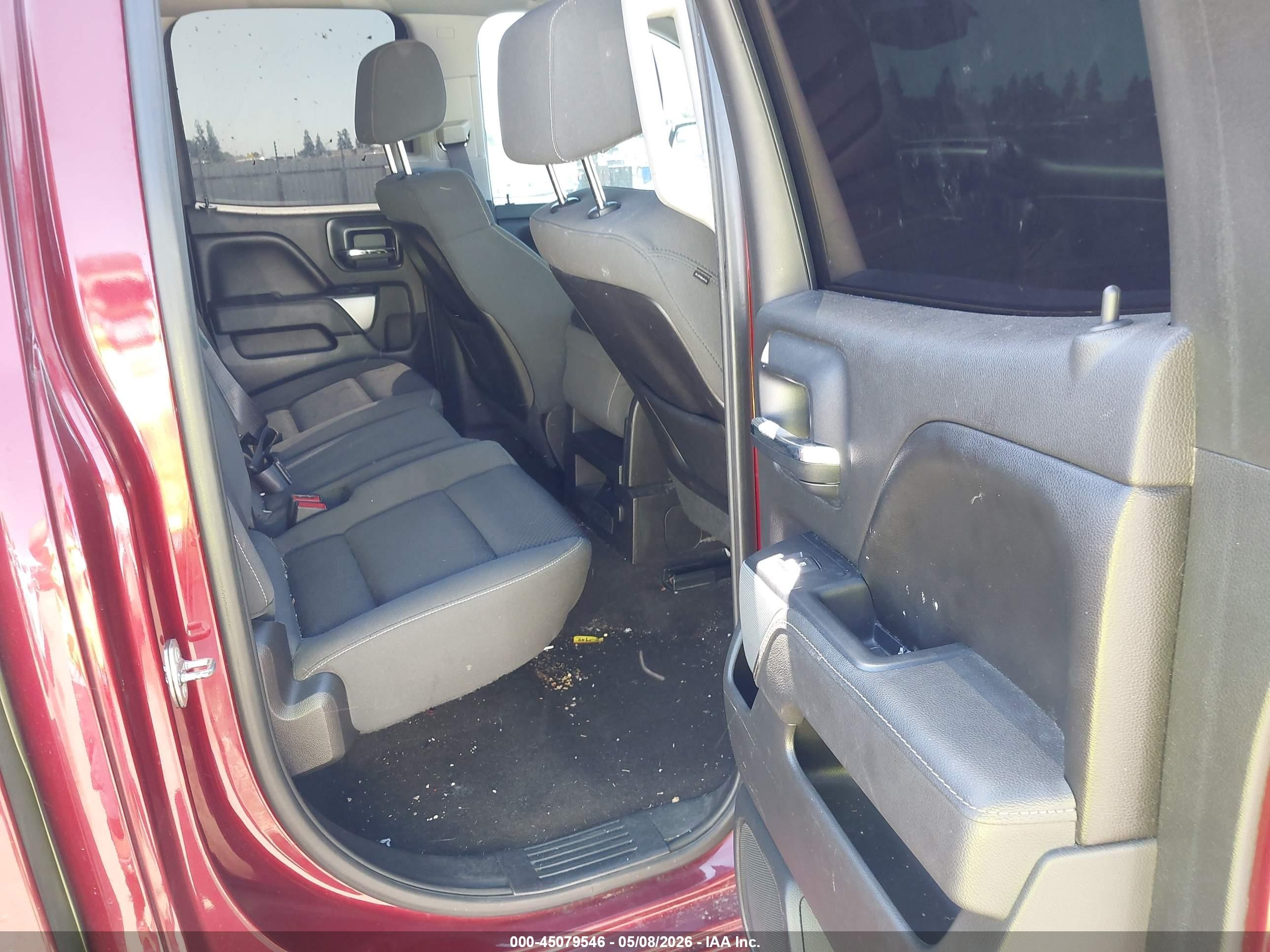 2015 Chevrolet Silverado 1500 2lt Темно-бордовый vin: 1GCVKREC8FZ330075
