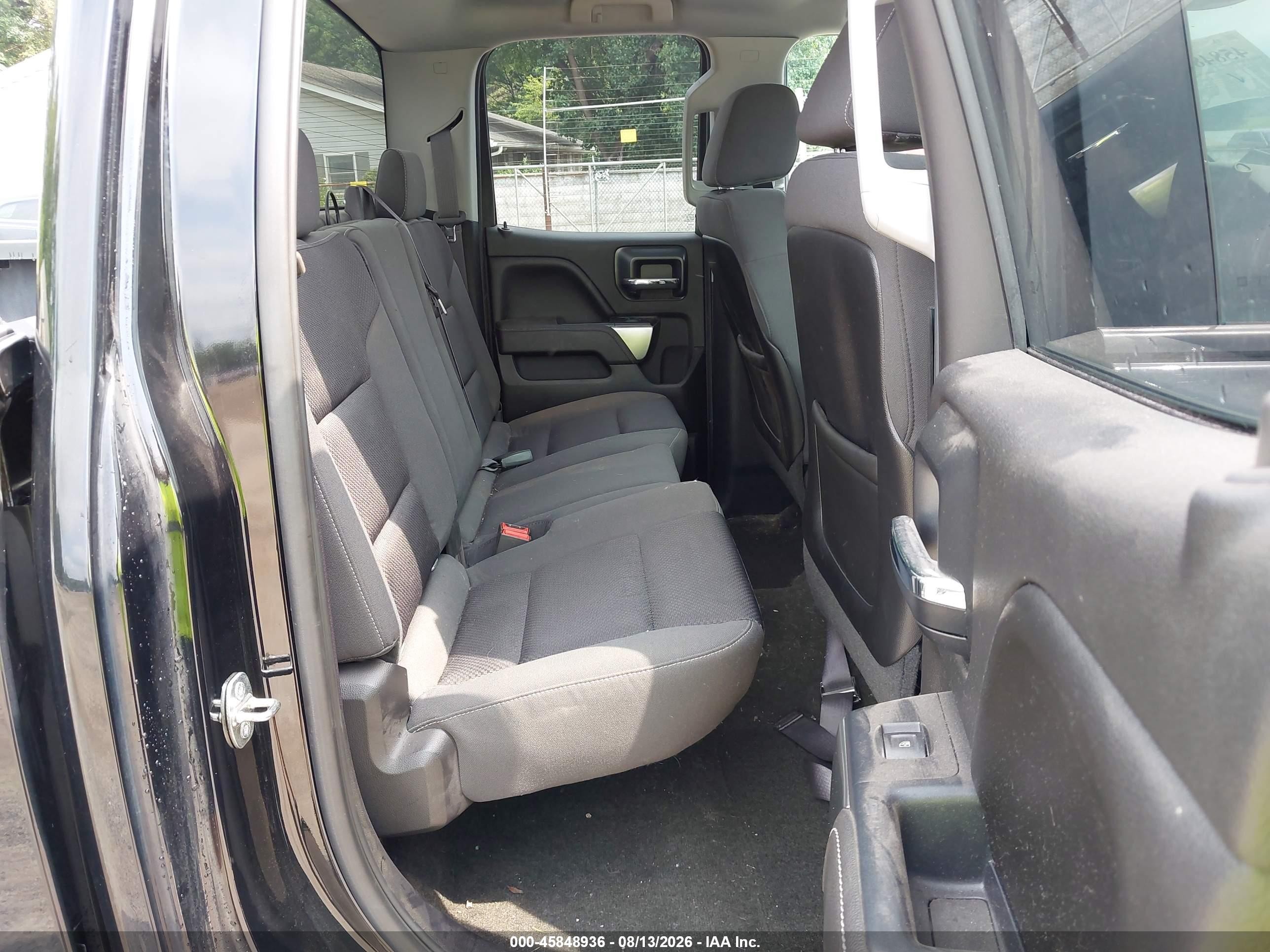 2015 Chevrolet Silverado 1500 Lt Black vin: 1GCVKREC8FZ346177