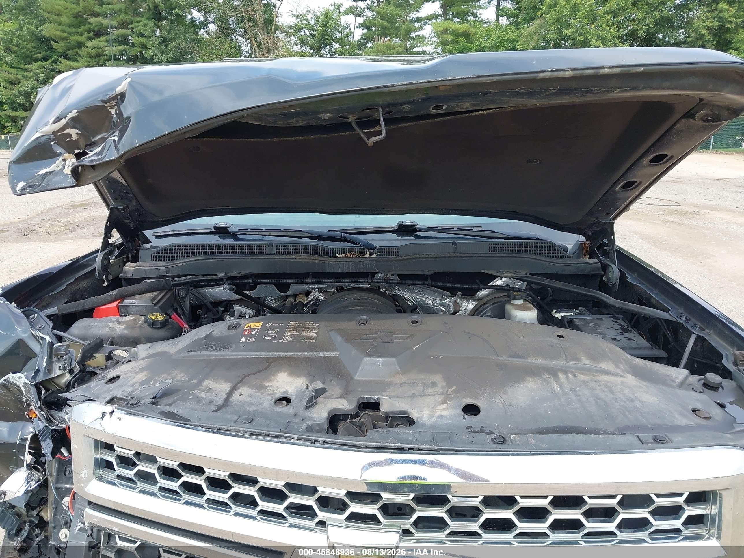 2015 Chevrolet Silverado 1500 Lt Black vin: 1GCVKREC8FZ346177