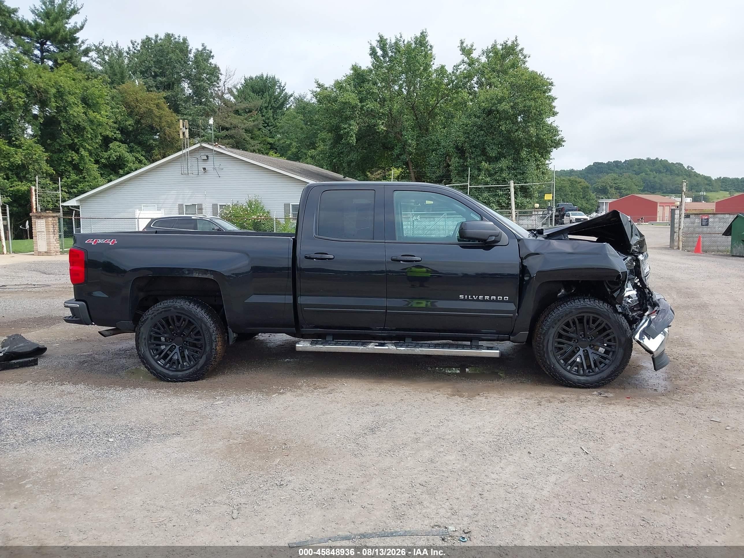 2015 Chevrolet Silverado 1500 Lt Black vin: 1GCVKREC8FZ346177