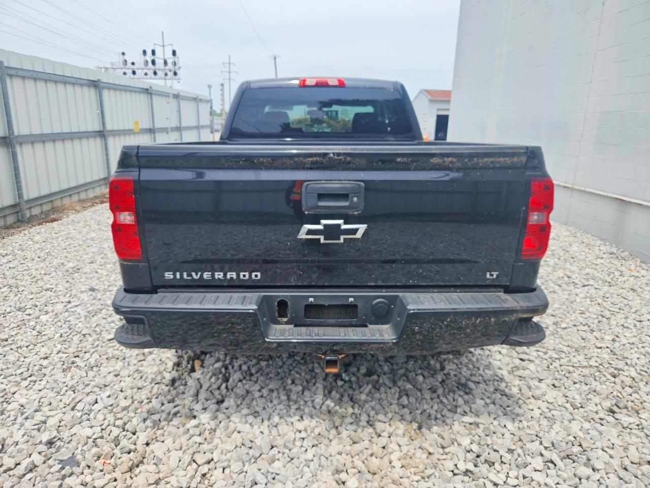2015 Chevrolet Silverado K1500 Lt Black vin: 1GCVKREC8FZ381267